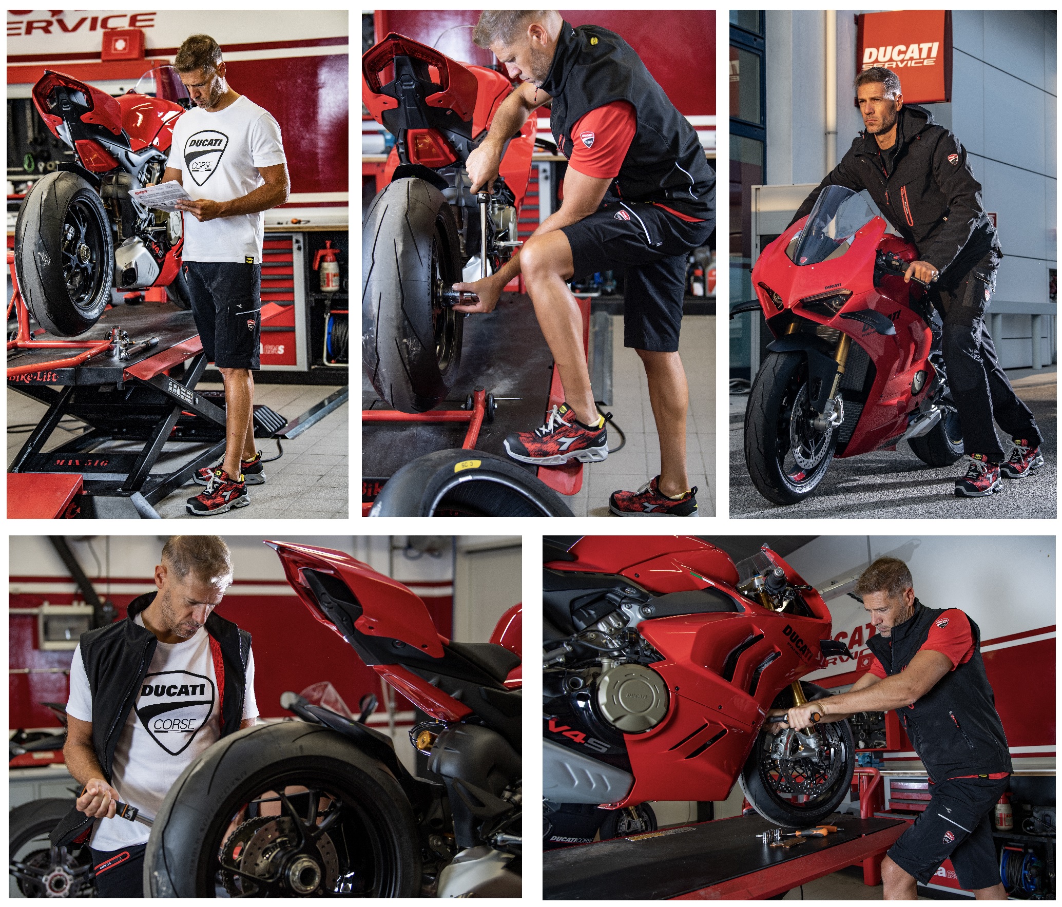 abbigliamento da lavoro diadora utiliy ducati corse