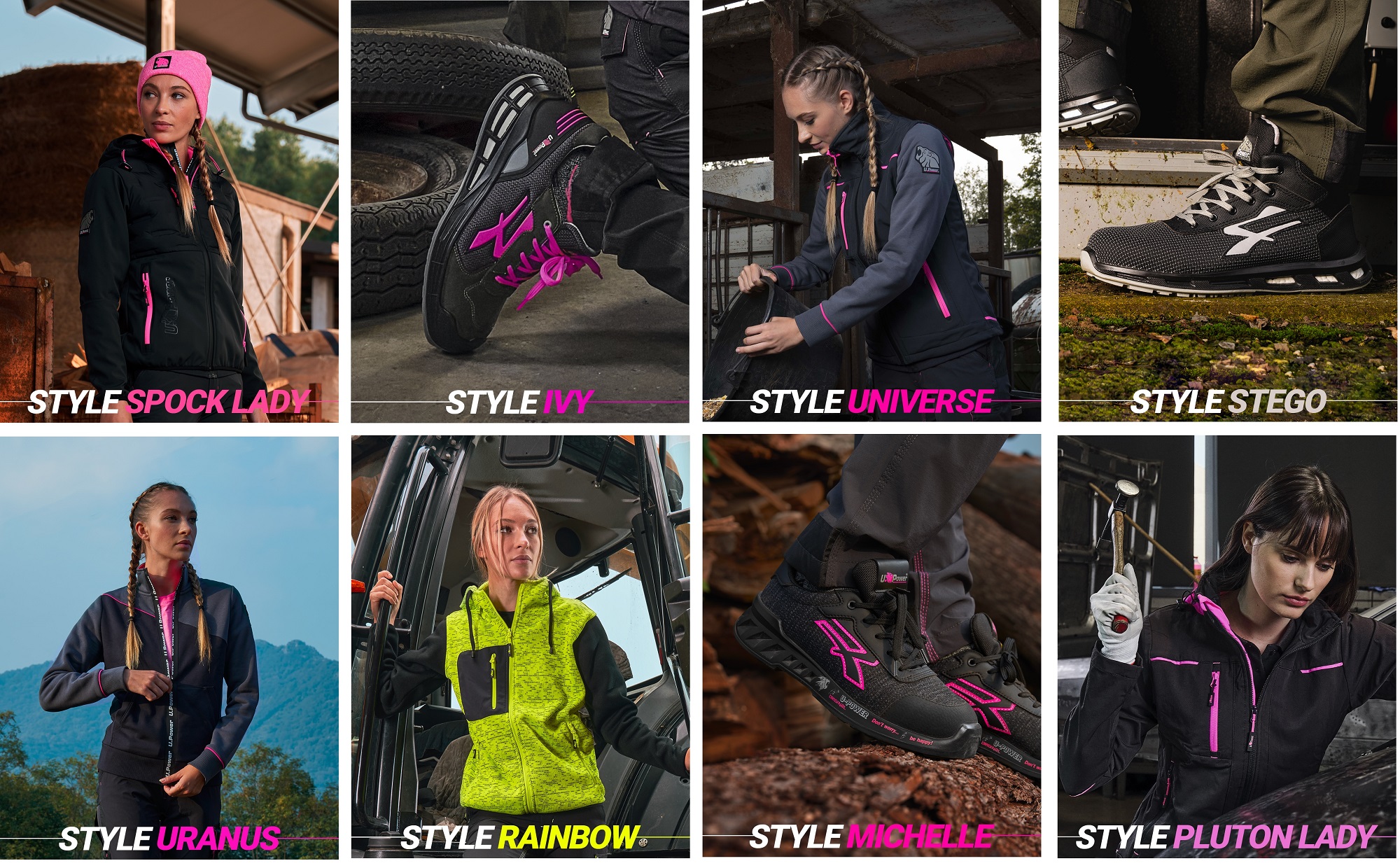 abbigliamento da lavoro femminile u-power donna