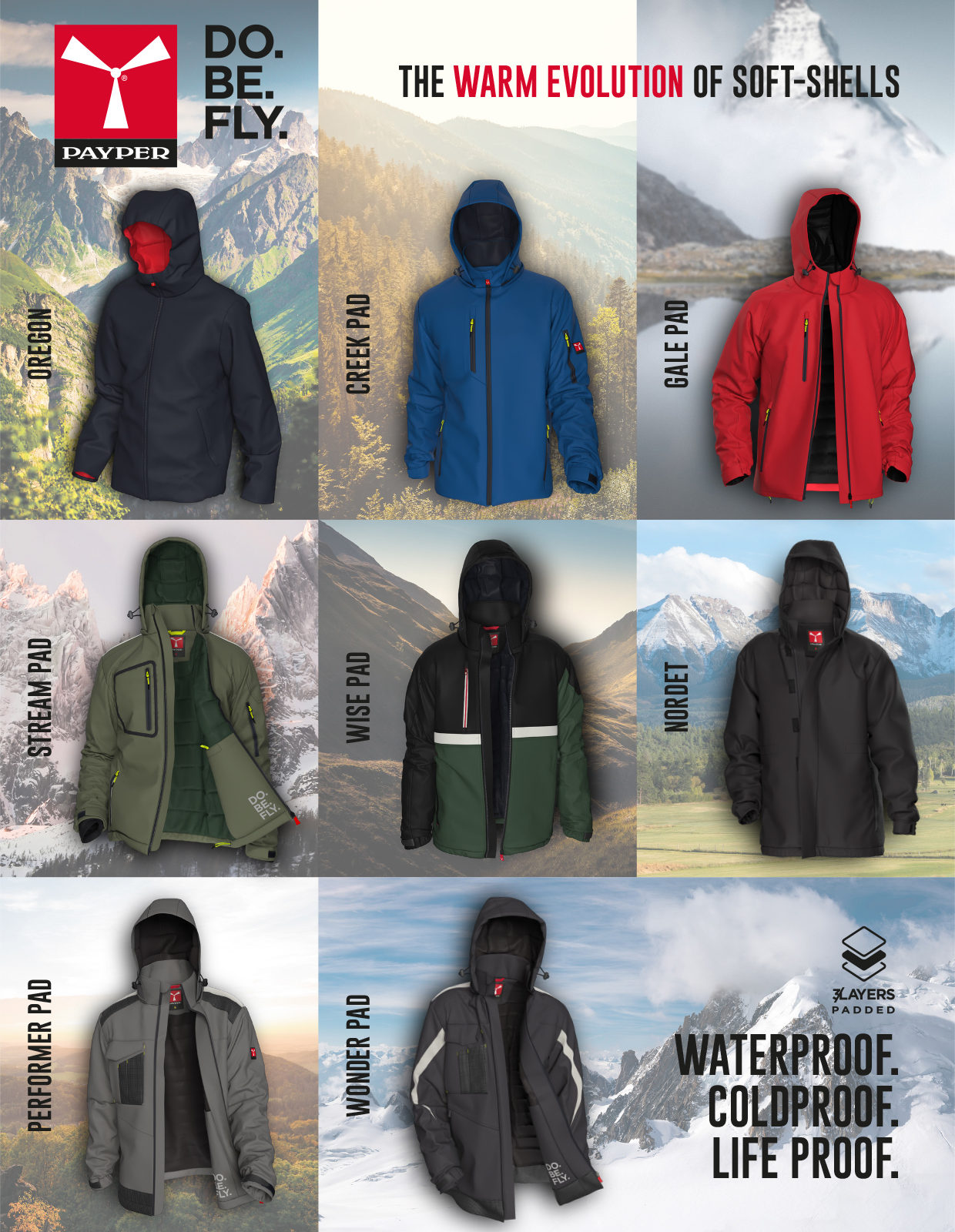 Payperwear_SoftShell - giubbotti invernali personalizzati con logo per aziende. nuova collezione 2023-2024