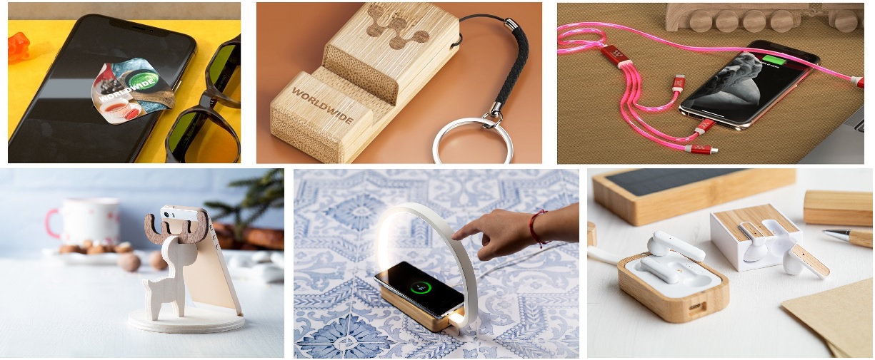 gadget e accessori smart per cellulari, tablet, computer, pc natale 2023 aziendali