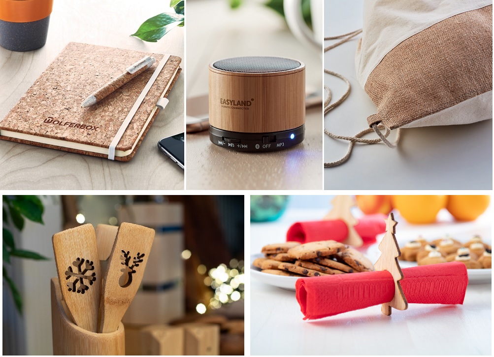gadget natale 2023 green, ecologici ed ecosostenibili per aziende
