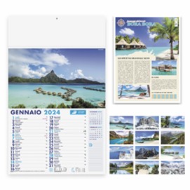 calendari illustrati 2024 personalizzati