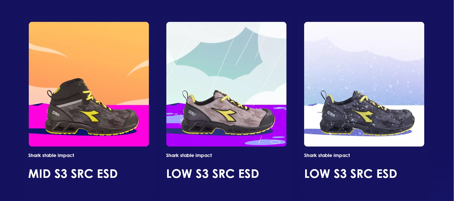 diadora utility - shark stable impact S3