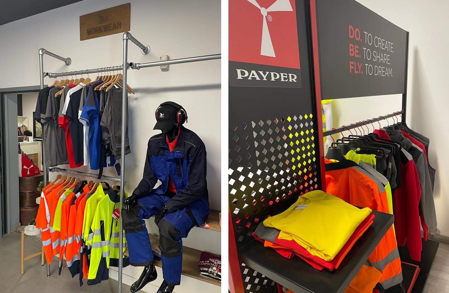 showroom payper venezia padova, new goose's