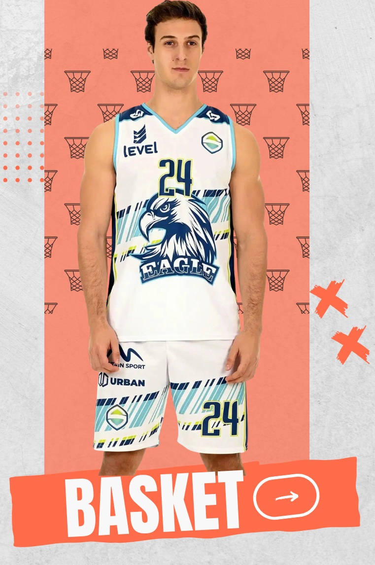 abbigliamento personalizzato per squadre basket