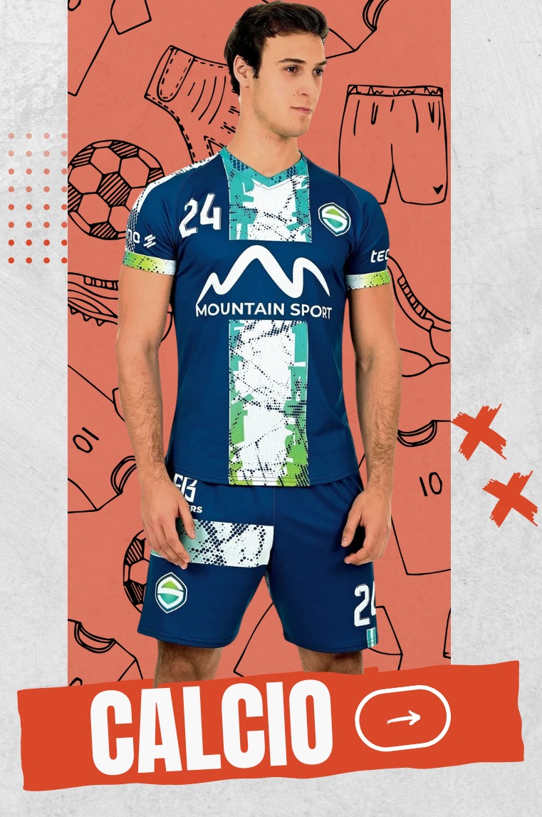 abbigliamento personalizzato per squadre calcio